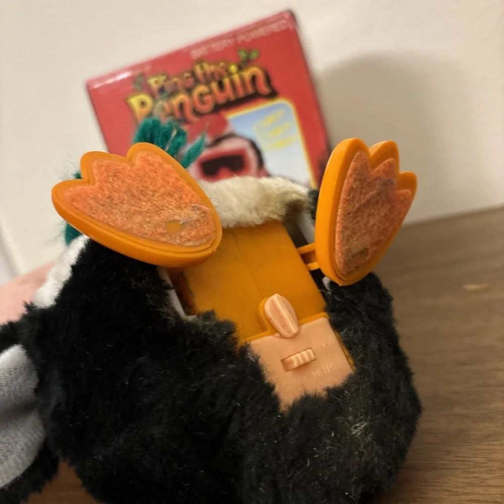 Vintage Ping the Penguin toy with‎ box/ Tested / WORKING